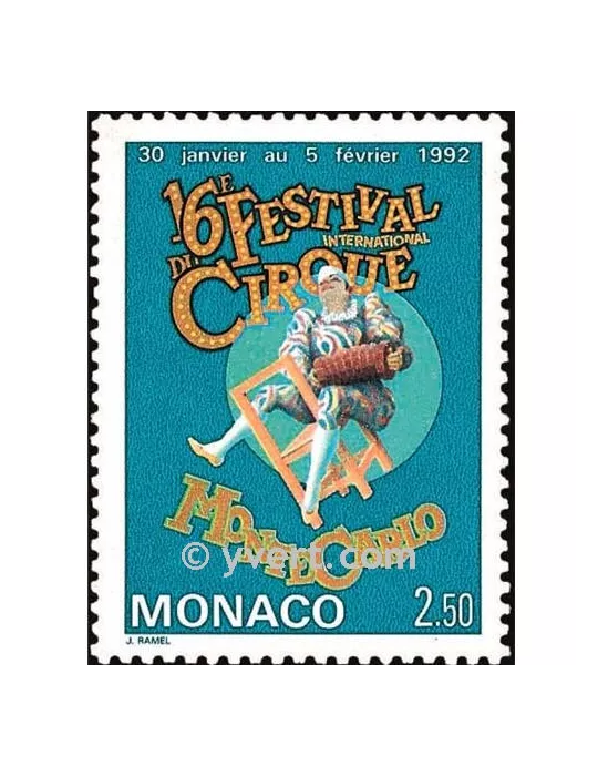 n° 1810 - Timbre Monaco Poste