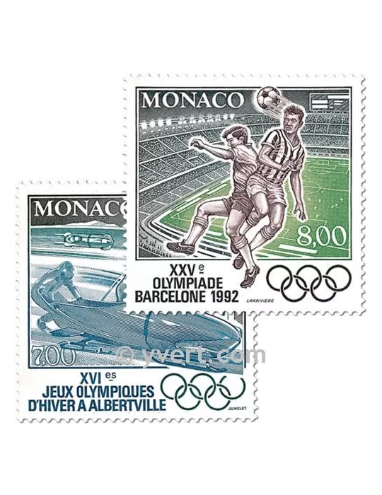 n° 1811/1812 - Timbre Monaco Poste