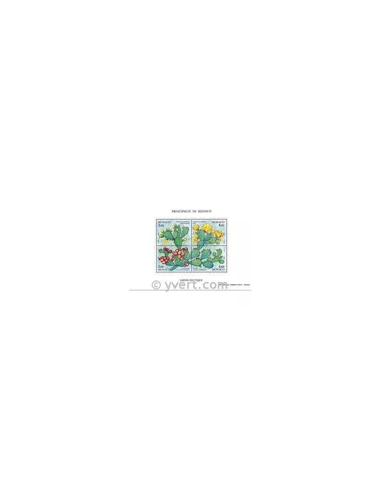 n° 1817/1820 (BF 55) - Timbre Monaco Poste