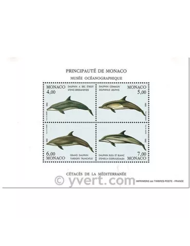 n° 1821/1824 (BF 56) - Timbre Monaco Poste 2