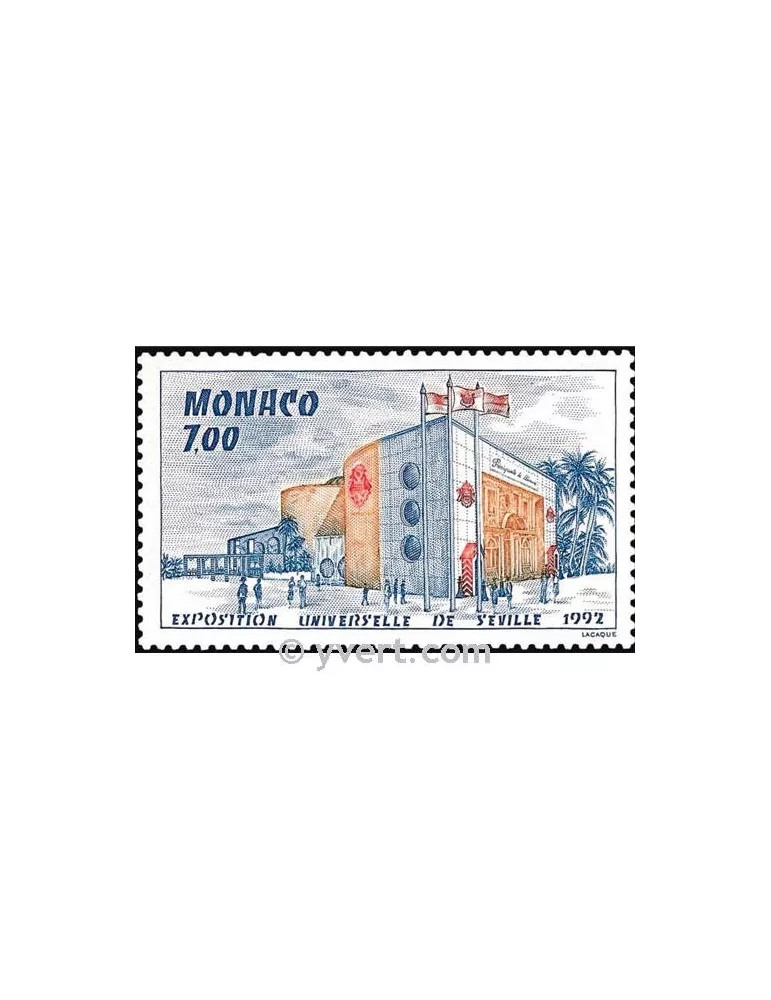 n° 1828 - Timbre Monaco Poste