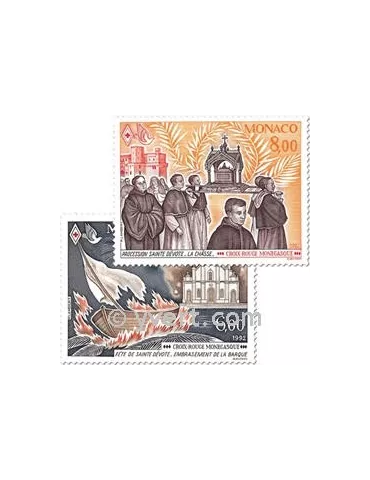 n° 1842/1843 - Timbre Monaco Poste