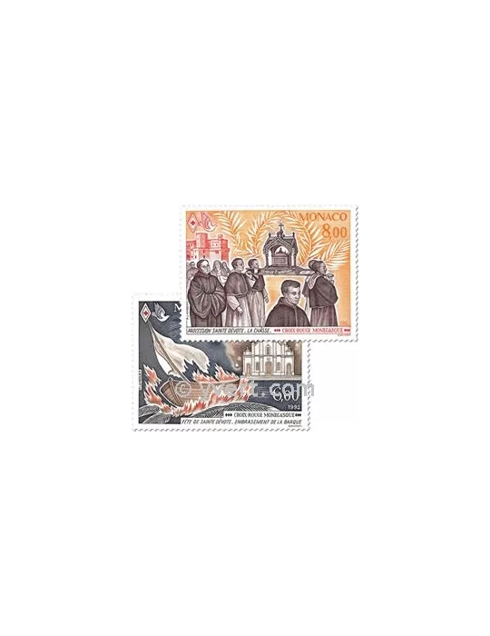 n° 1842/1843 - Timbre Monaco Poste