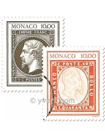 n° 1844/1845 (BF 58) - Timbre Monaco Poste 2