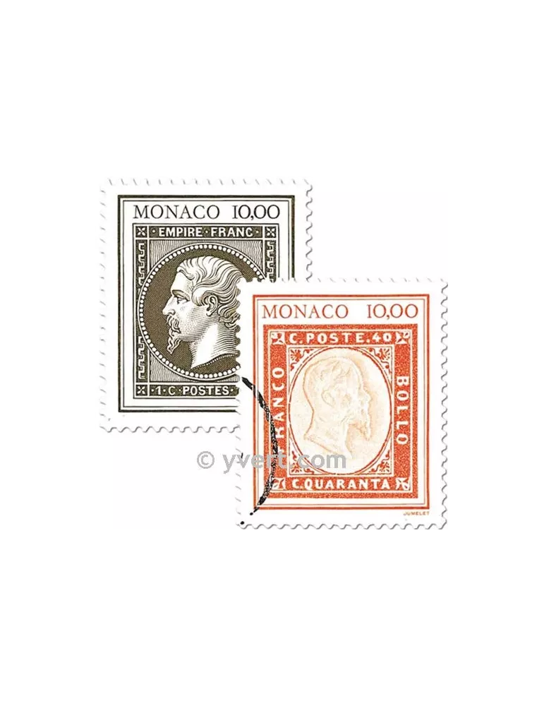 n° 1844/1845 (BF 58) - Timbre Monaco Poste