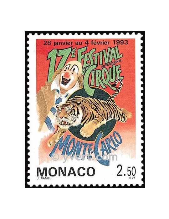 n° 1854 - Timbre Monaco Poste