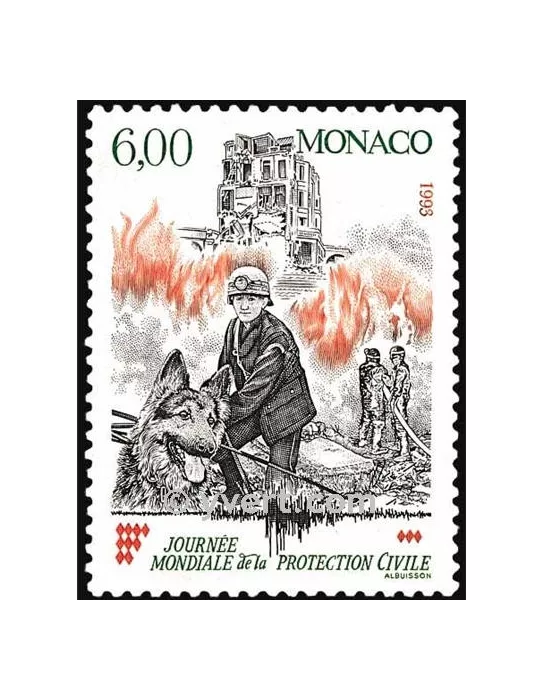 n° 1870 - Timbre Monaco Poste