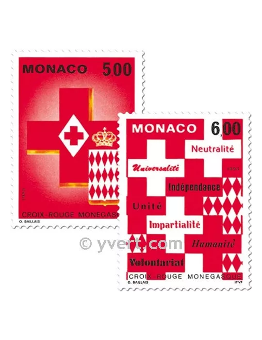 n° 1906/1907 - Timbre Monaco Poste