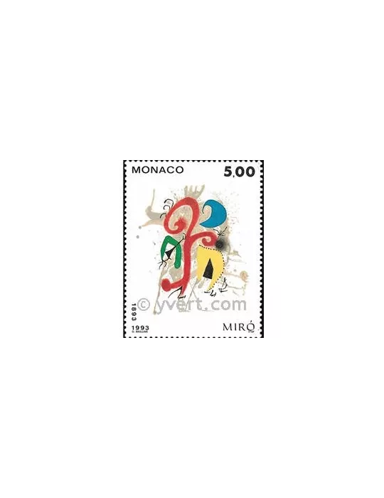 n° 1909 - Timbre Monaco Poste