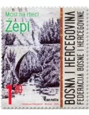 n° 884 - Timbre BOSNIE-HERZEGOVINE Poste