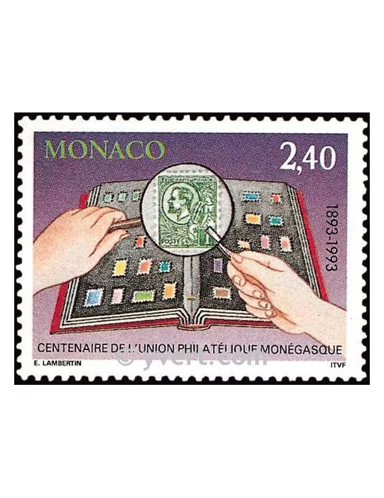n° 1911 - Timbre Monaco Poste