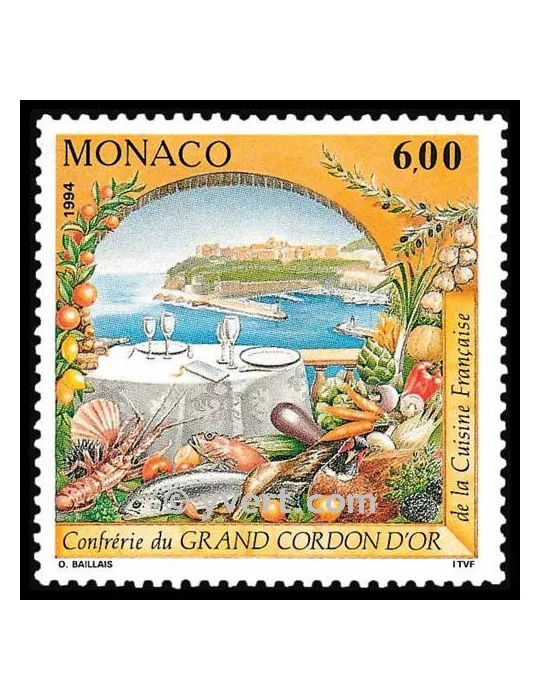 n° 1934 - Timbre Monaco Poste