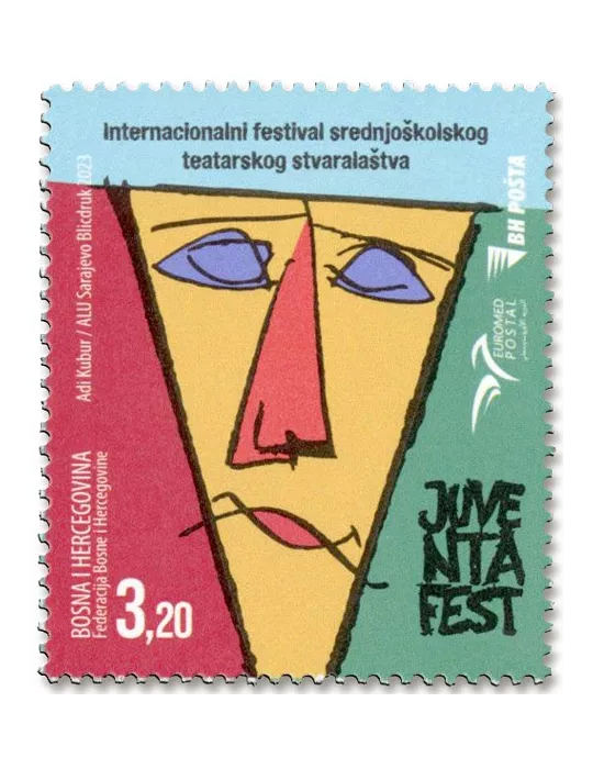 n° 893 - Timbre BOSNIE-HERZEGOVINE Poste