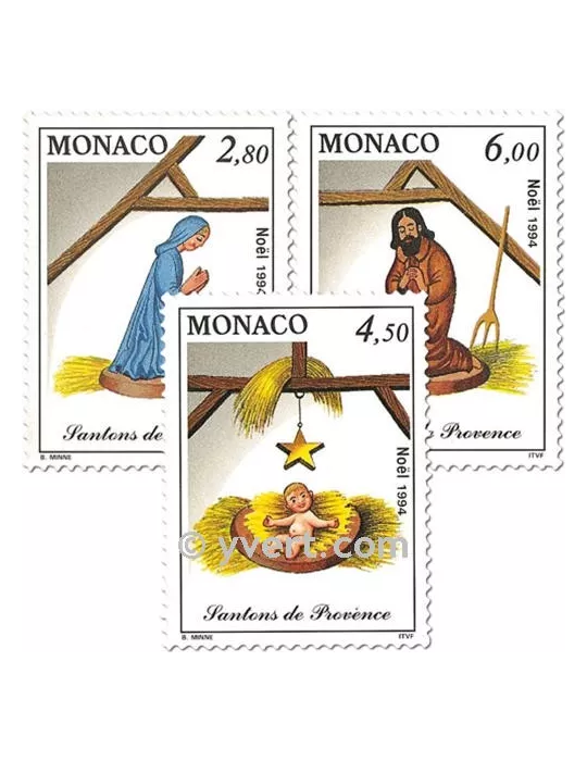 n° 1957/1959 - Timbre Monaco Poste