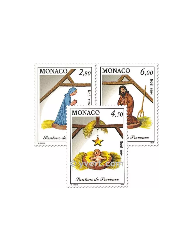 n° 1957/1959 - Timbre Monaco Poste