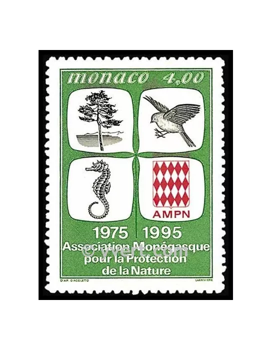 n° 1995 - Timbre Monaco Poste
