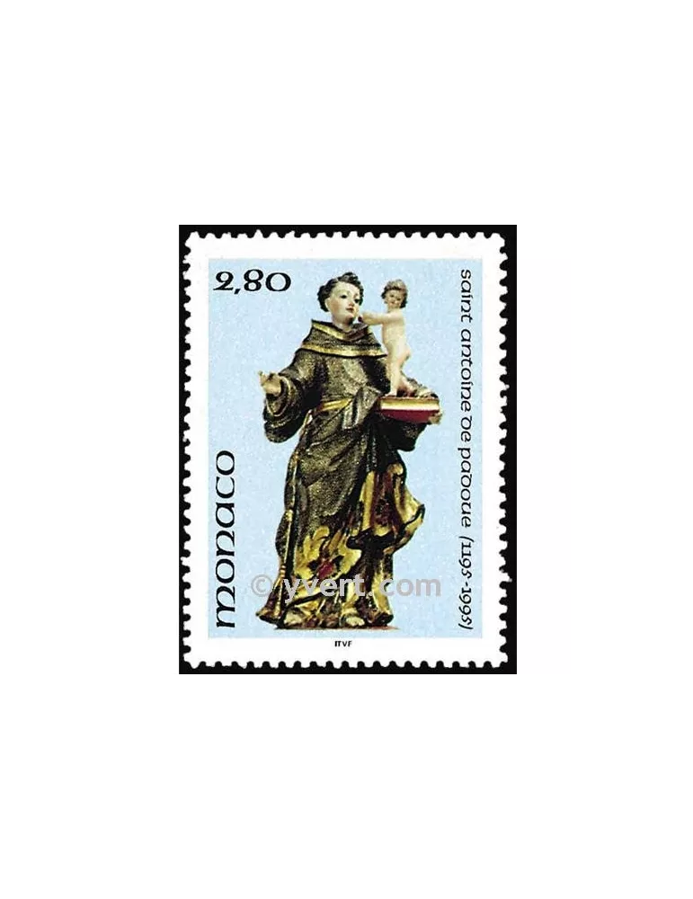 n° 1997 - Timbre Monaco Poste