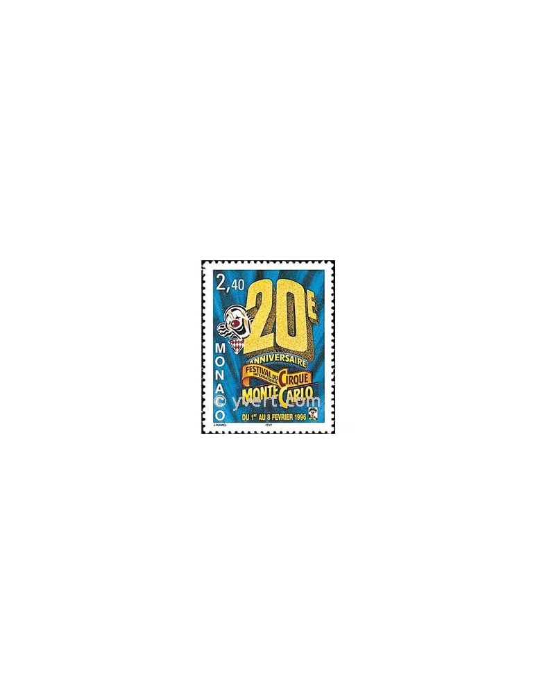 n° 2026 - Timbre Monaco Poste