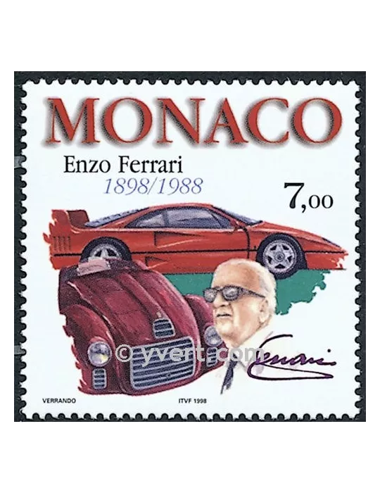 n° 2168 - Timbre Monaco Poste