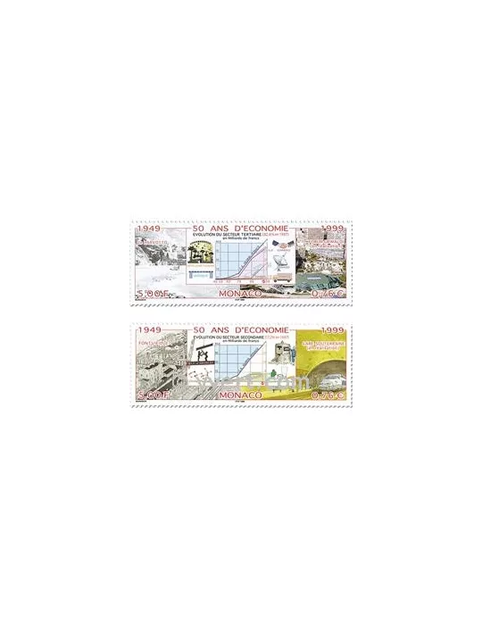 n° 2205/2206 - Timbre Monaco Poste
