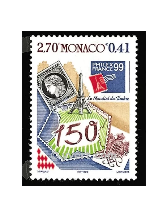 n° 2207 - Timbre Monaco Poste