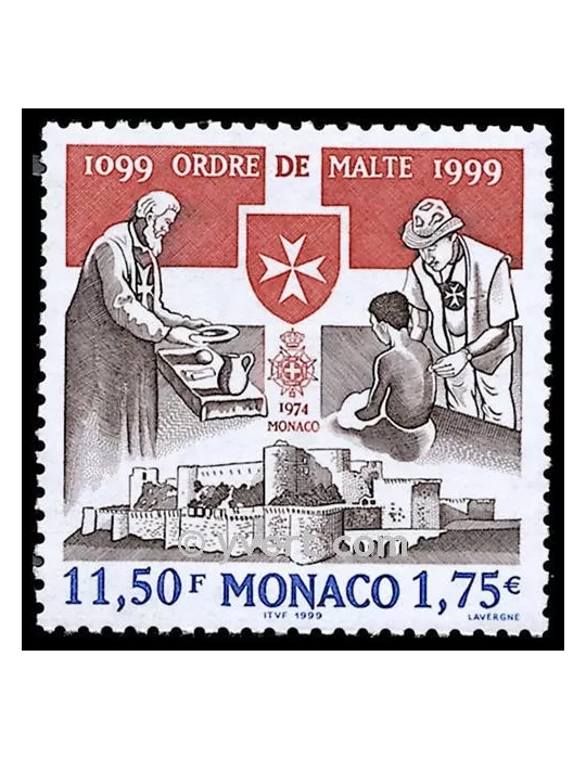 n° 2215 - Timbre Monaco Poste