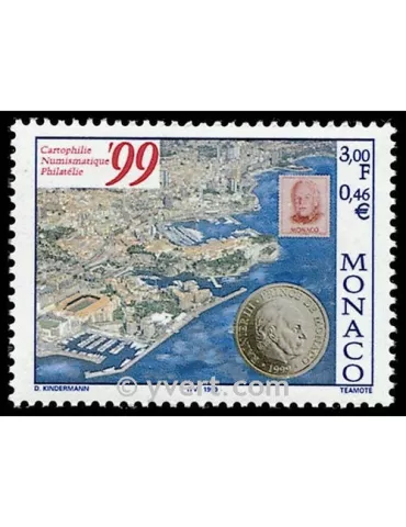 n° 2218 - Timbre Monaco Poste 2
