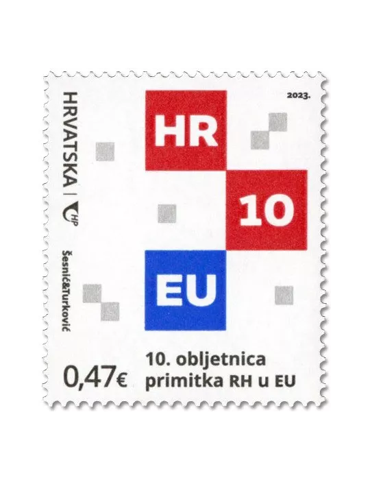 n° 1503 - Timbre CROATIE Poste