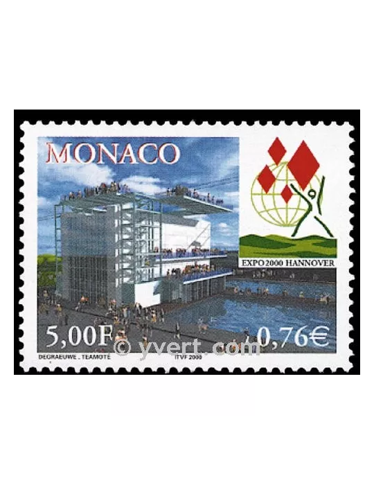 n° 2252 - Timbre Monaco Poste