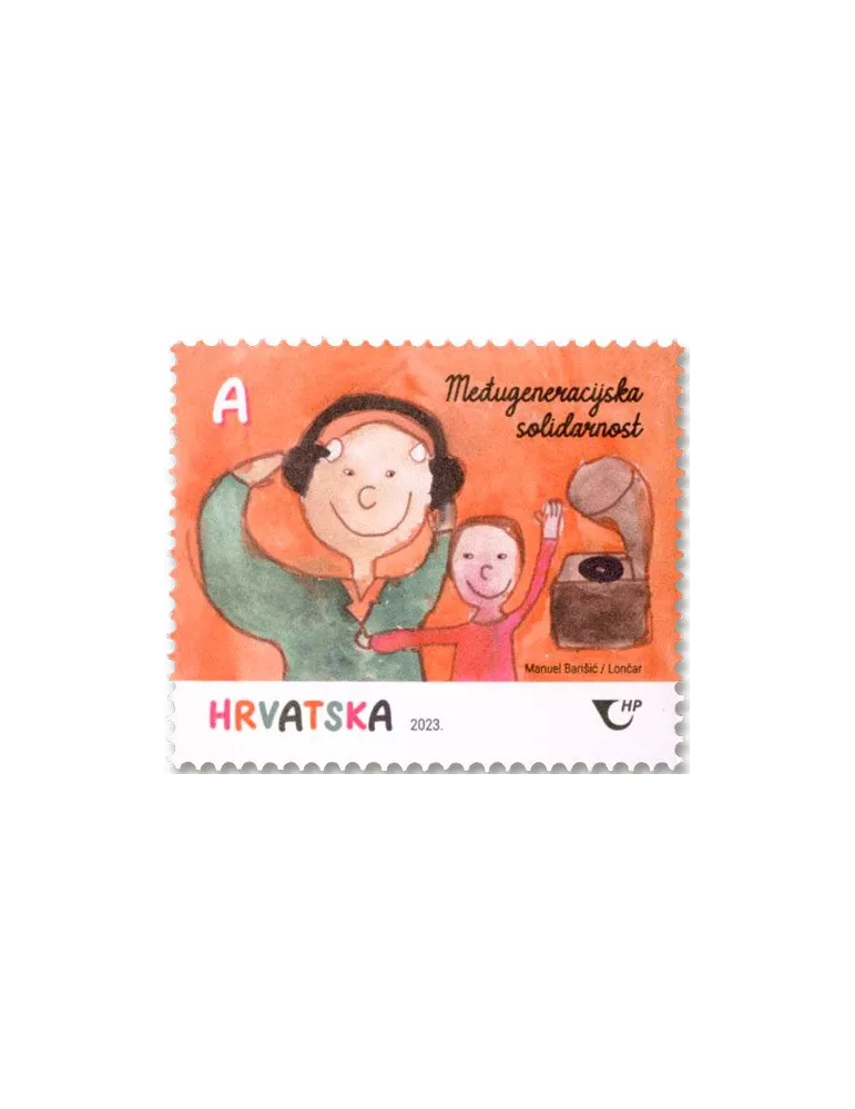 n° 1505 - Timbre CROATIE Poste