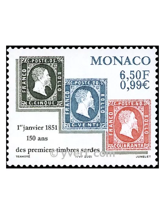 n° 2283 - Timbre Monaco Poste