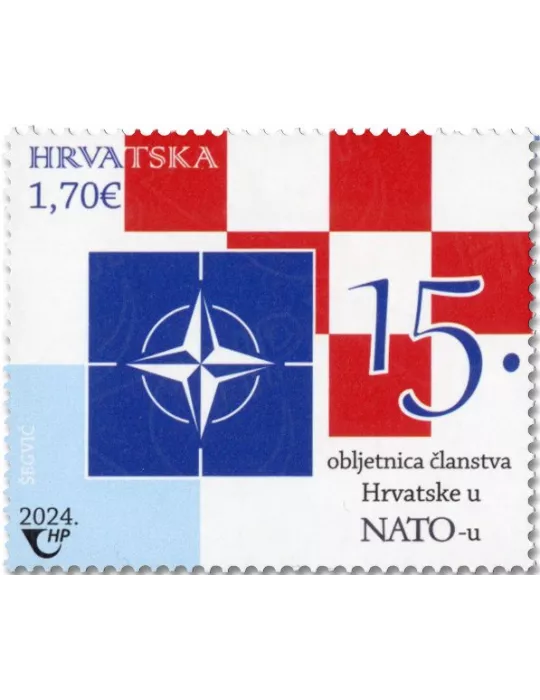 n° 1518 - Timbre CROATIE Poste