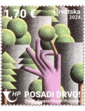 n° 1522 - Timbre CROATIE Poste