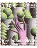 n° 1522 - Timbre CROATIE Poste
