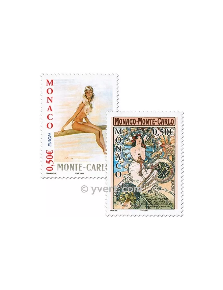 n° 2393/2394 - Timbre Monaco Poste