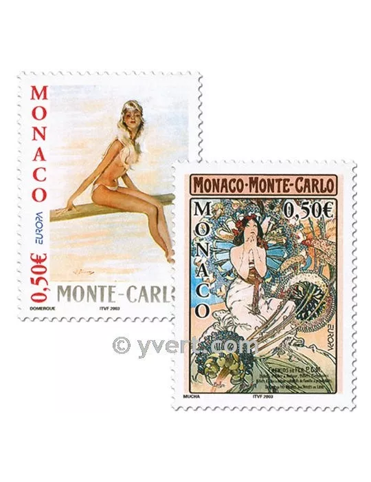 n° 2393/2394 - Timbre Monaco Poste