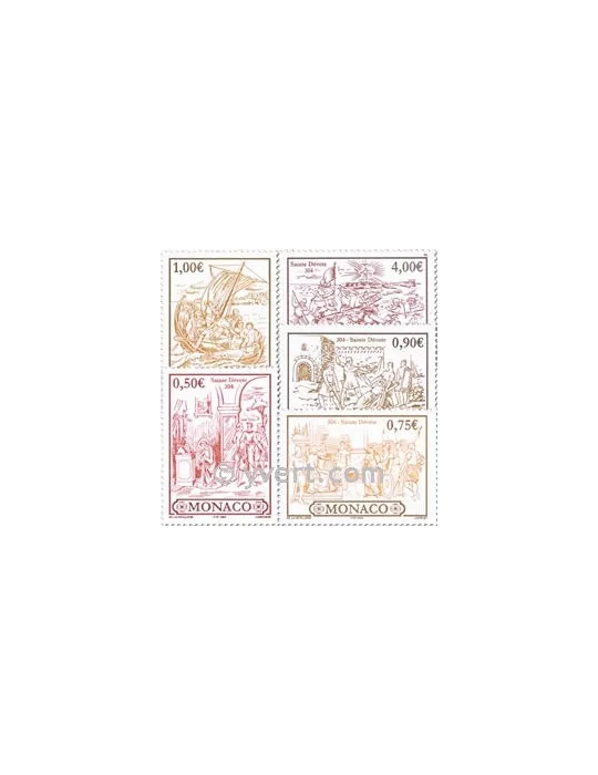 n° 2418/2422 - Timbre Monaco Poste
