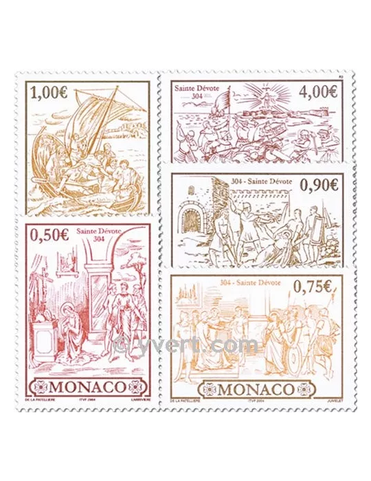 n° 2418/2422 - Timbre Monaco Poste