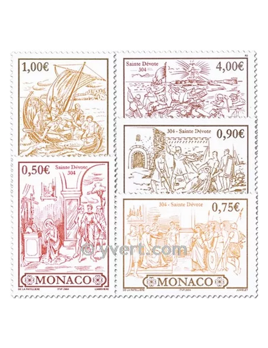 n° 2418/2422 - Timbre Monaco Poste