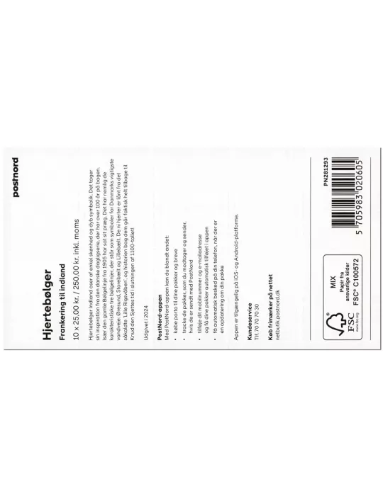 n° C2076 - Timbre DANEMARK Carnets