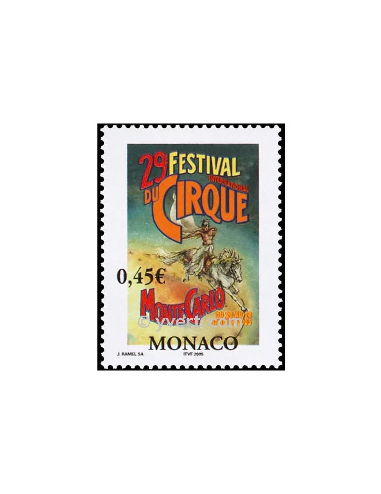 n° 2461 - Timbre Monaco Poste