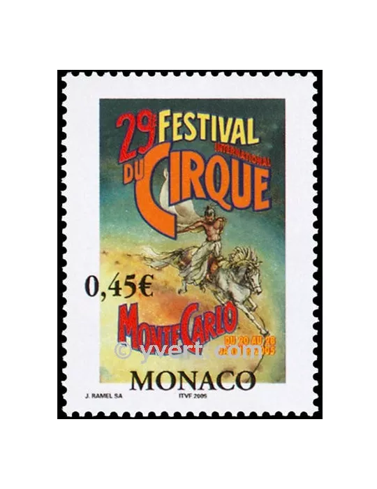 n° 2461 - Timbre Monaco Poste