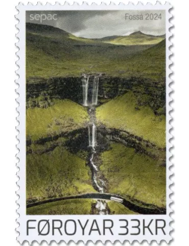 n° 1089 - Timbre ILE FEROE Poste