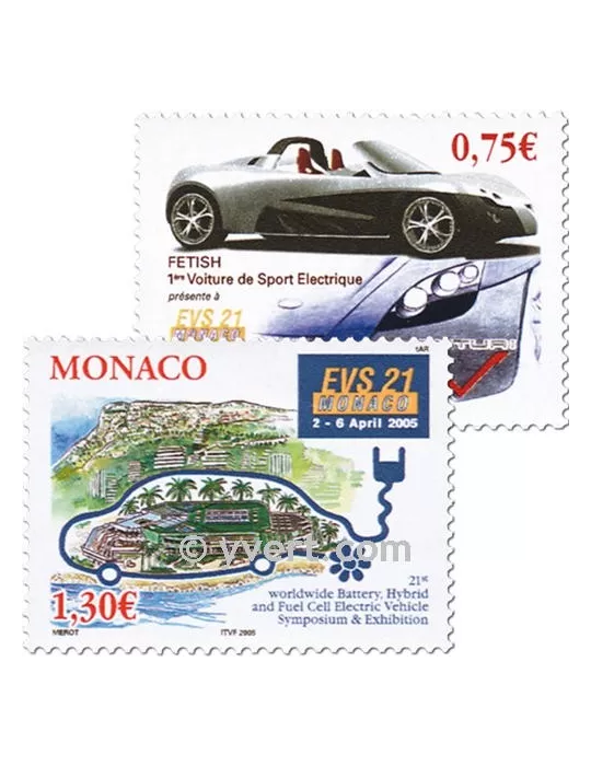 n° 2487/2488 - Timbre Monaco Poste