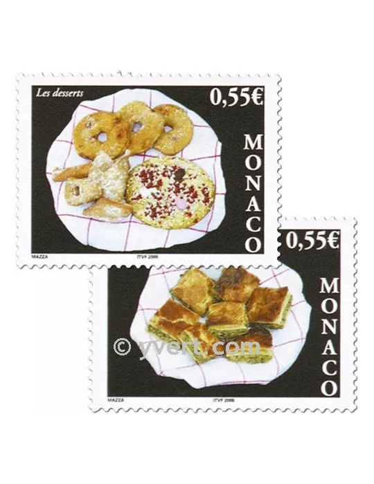 n° 2489/2490 - Timbre Monaco Poste