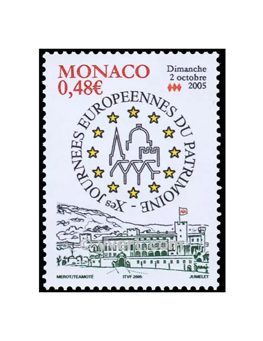 n° 2504 - Timbre Monaco Poste