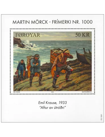 n° F1066 - Timbre ILE FEROE Poste