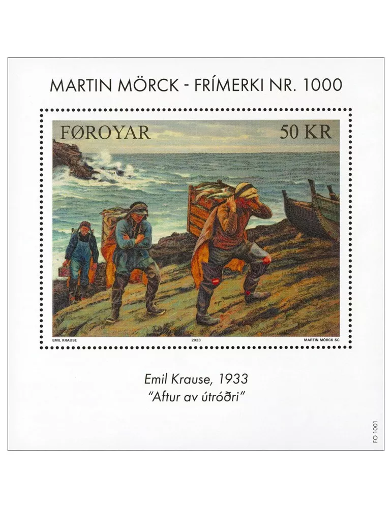 n° F1066 - Timbre ILE FEROE Poste