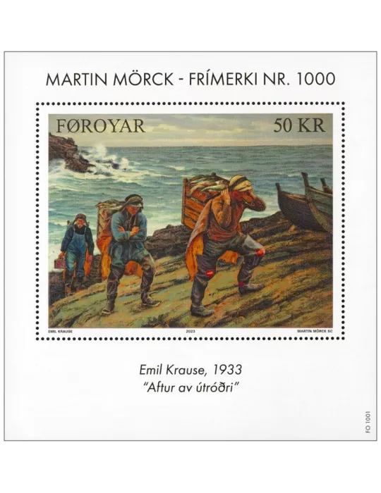 n° F1066 - Timbre ILE FEROE Poste