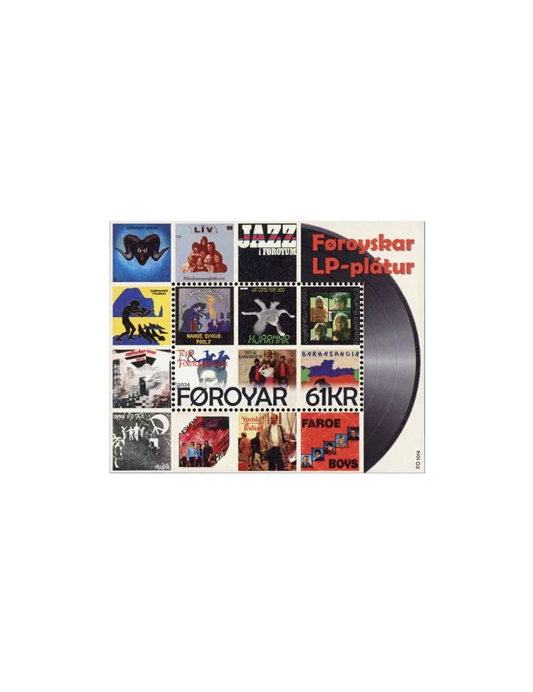 n° F1082 - Timbre ILE FEROE Poste